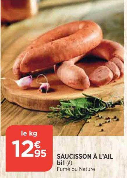 Saucisson à L'ail Bi1