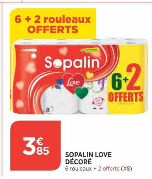 Sopalin Love Décoré