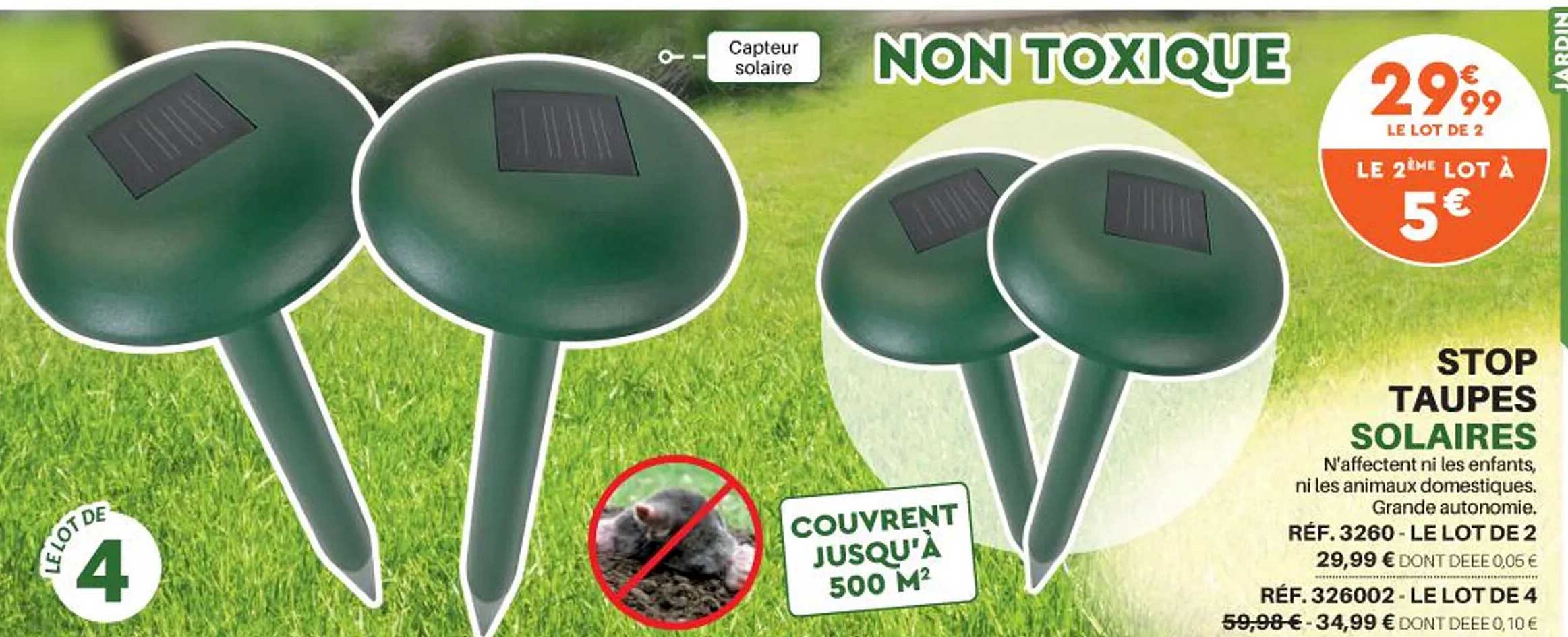 stop taupes solaires