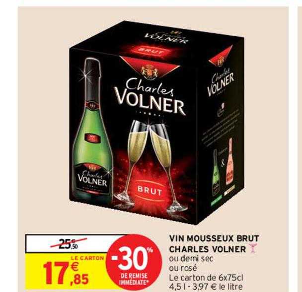 vin mousseux brut charles volner