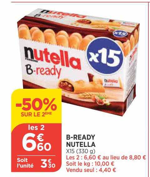 b-ready nutella
