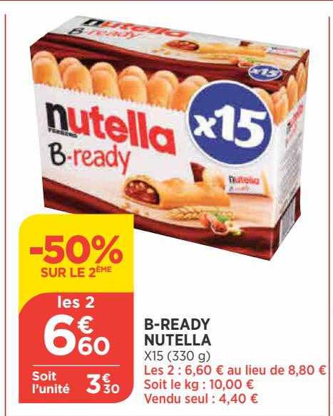 b-ready nutella