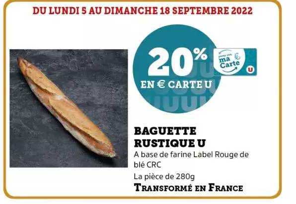 Baguette Rustique U