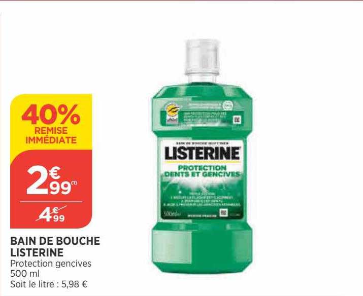 Bain De Bouche Listerine