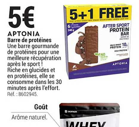 barre de protéines aptonia