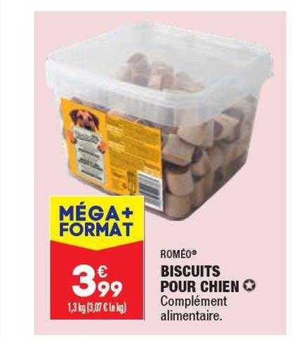 biscuits pour chien roméo