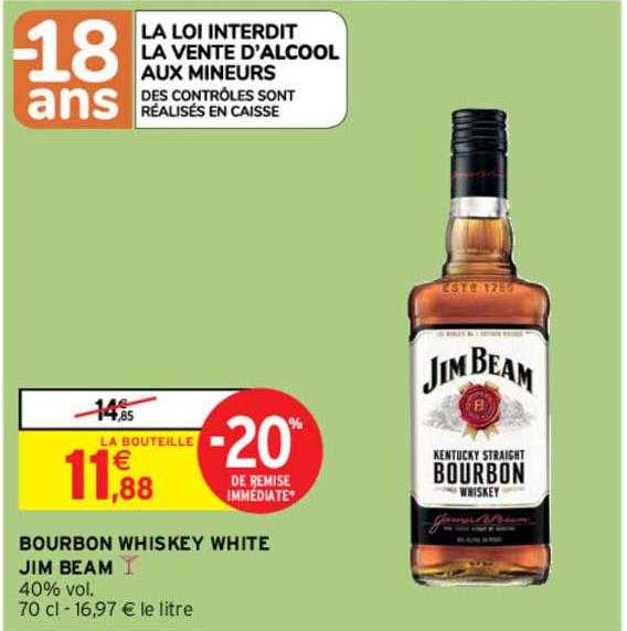 bourbon whiskey white jim beam