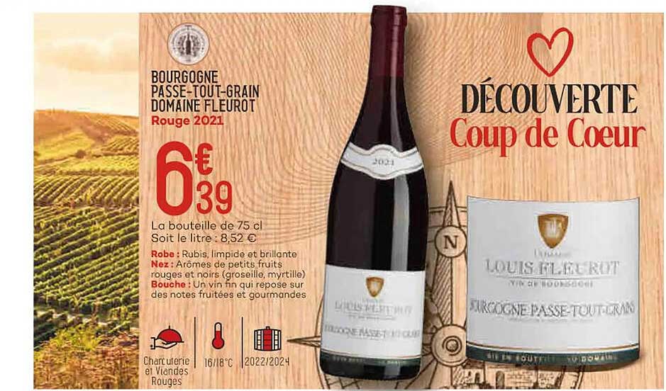 bourgogne passe-tout-grain domaine fleurot rouge 2021