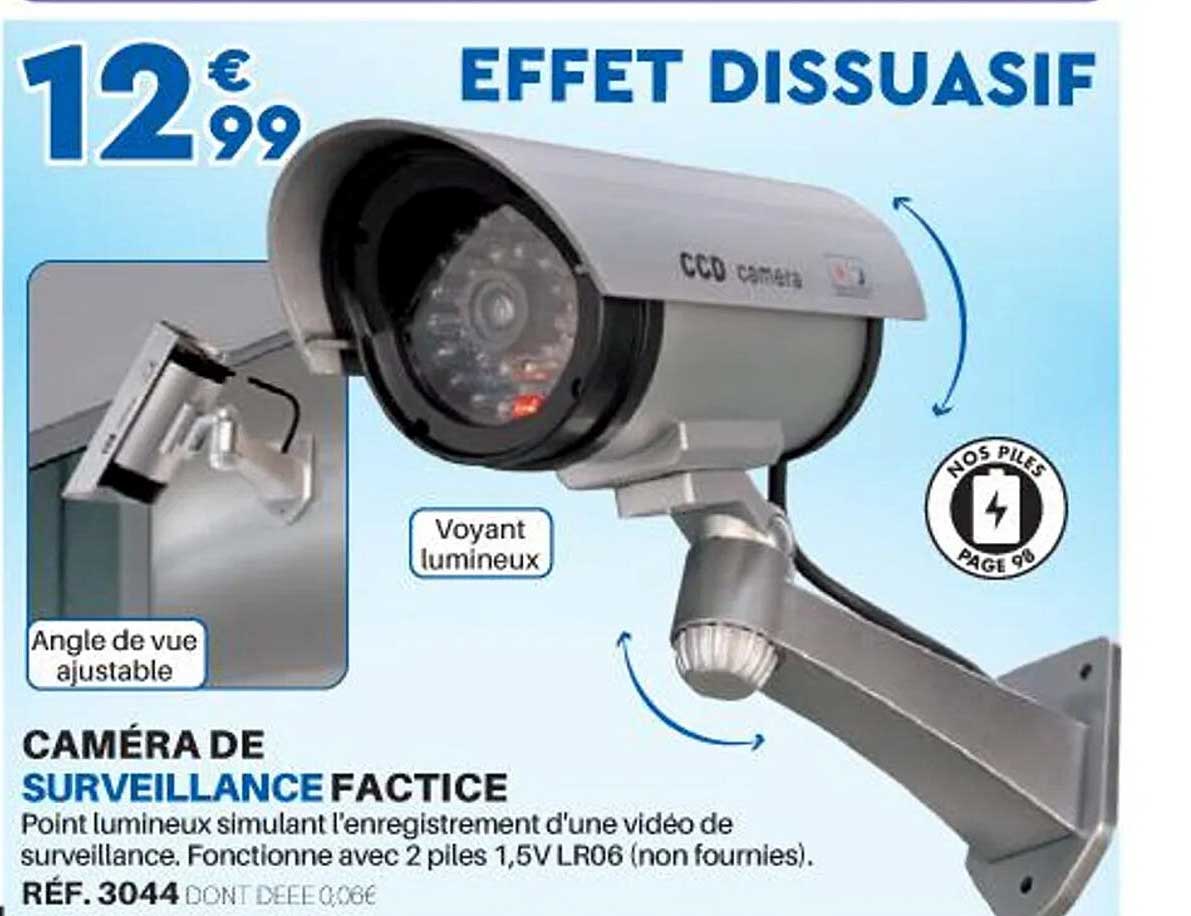 Caméra De Surveillance Factice