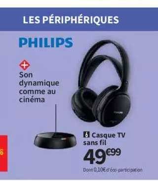 Casque Tv Sans Fil Philips