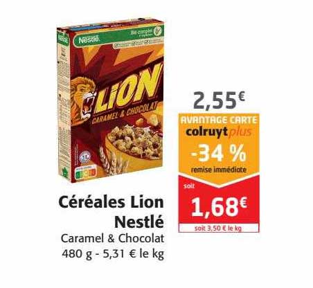 Céréales Lion Nestlé
