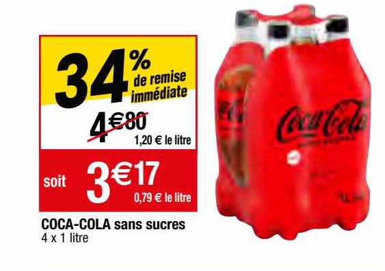coca-cola sans sucres