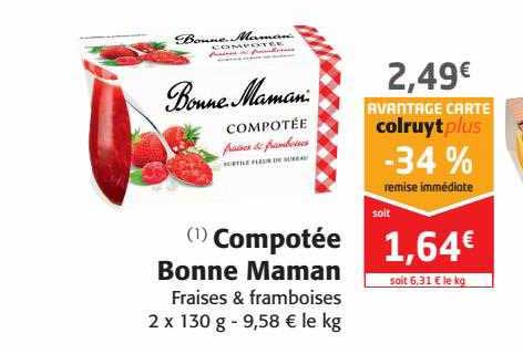 compotée bonne maman