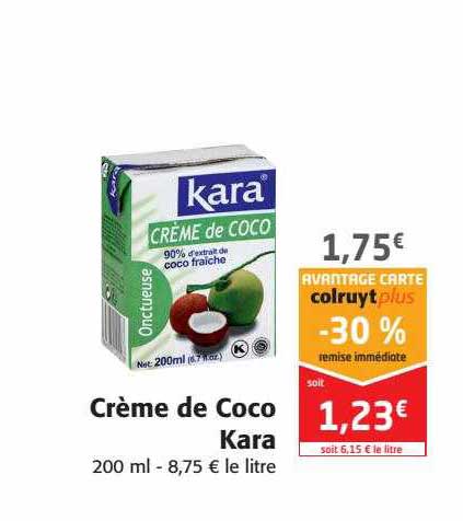 Crème De Coco Kara