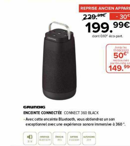 Enceinte Connectée Grundig