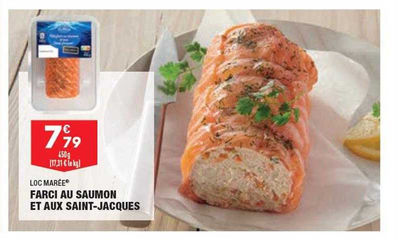 farci au saumon et aux saint-jacques loc marée