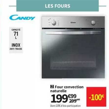 four convection naturelle candy