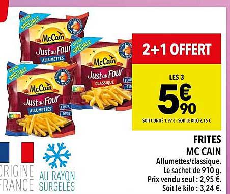 frites mc cain