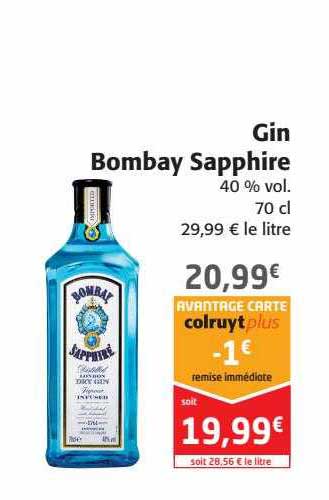Gin Bombay Sapphire