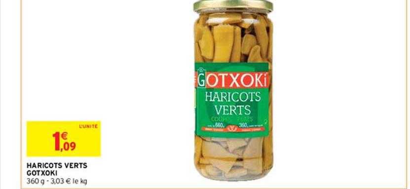 Haricots Verts Gotxoki