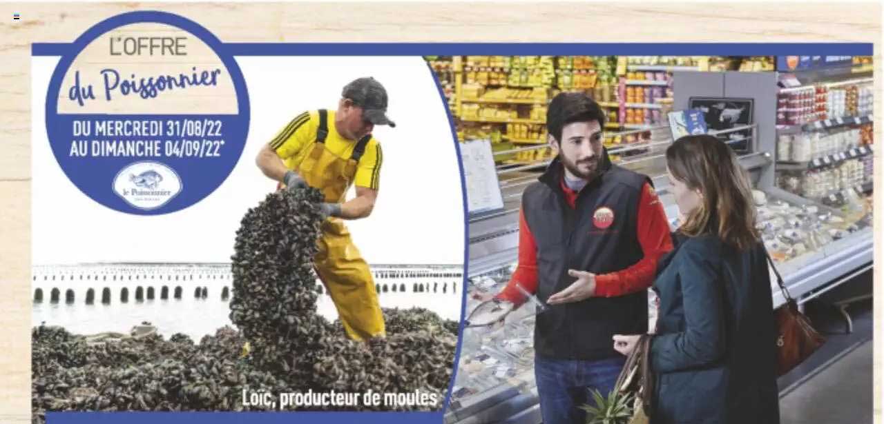 l'offre du poissonnier