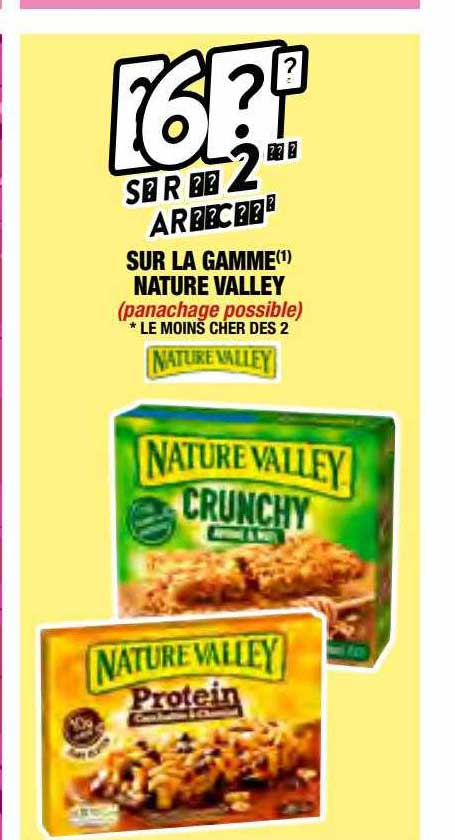 la gamme nature valley