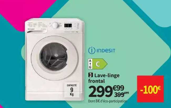 lave-linge frontal indesit
