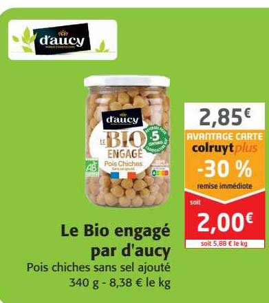 le bio engagé par d'aucy