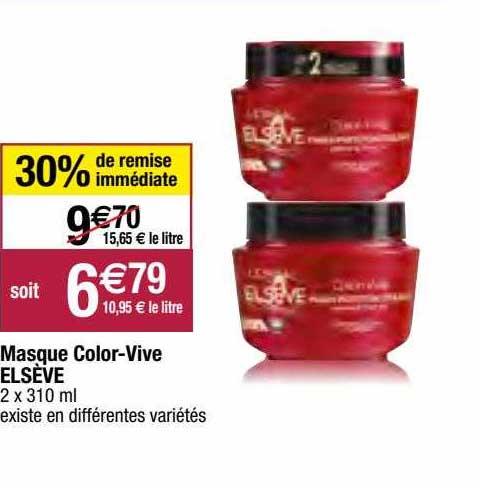 masque color-vive elsève