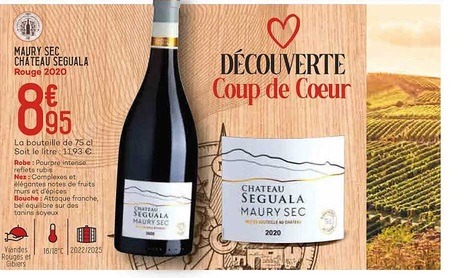 maury sec château seguala rouge 2020