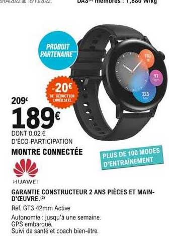 montre connectée huawei