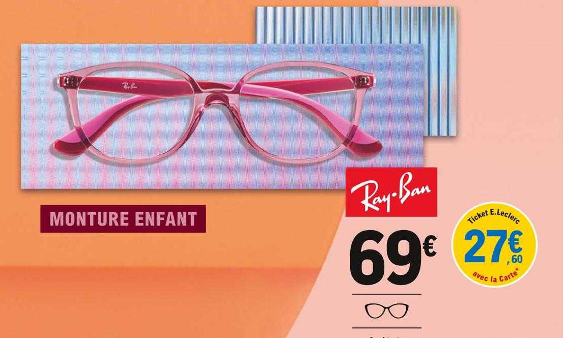 monture enfant ray.ban