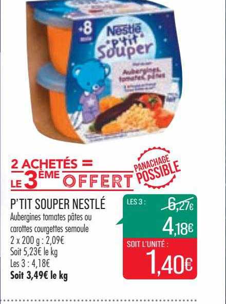 p'tit souper nestlé
