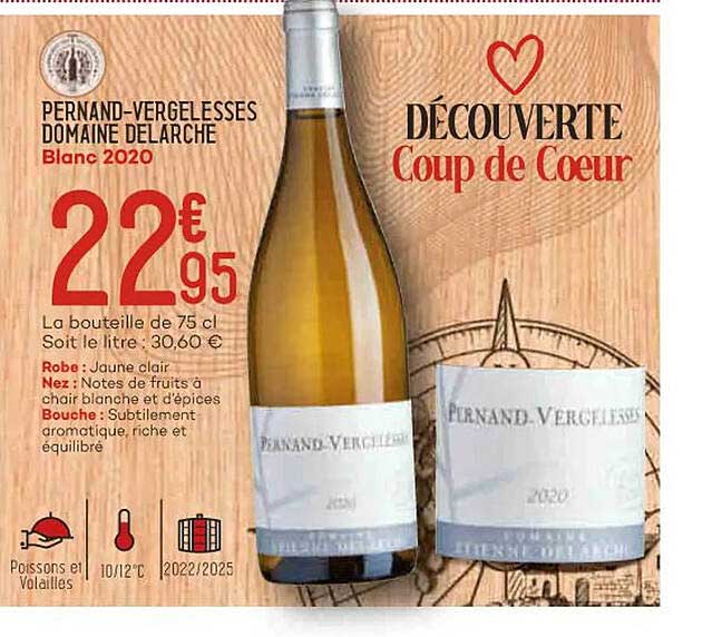 pernand-vergelesses domaine delarche blanc 2020