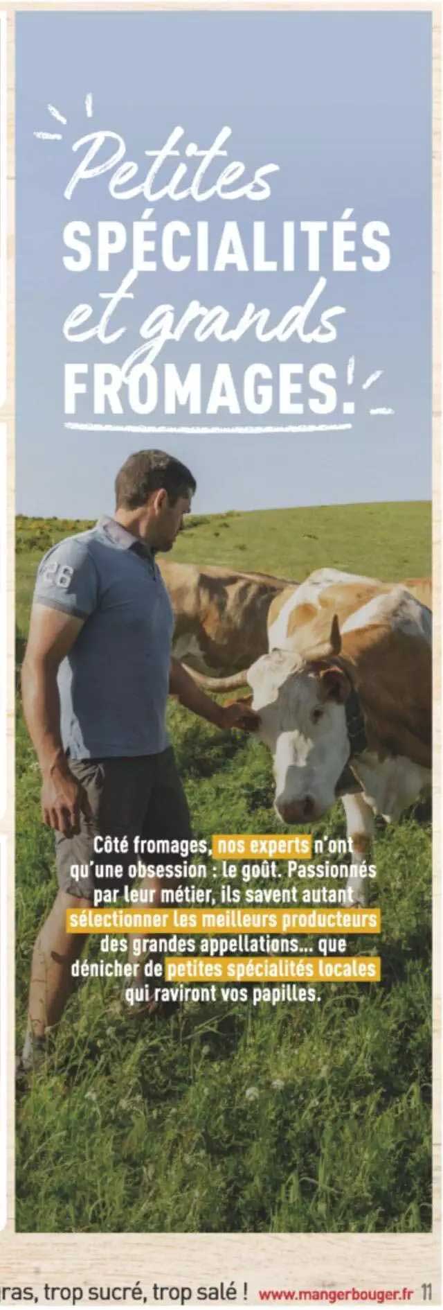 petites spécialités et grand fromages