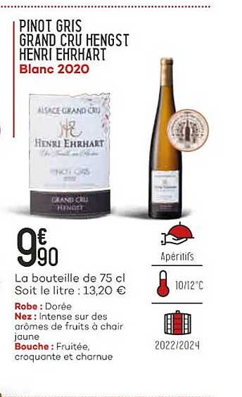 pinot gris grand cru hengst henri ehrhart blanc 2020
