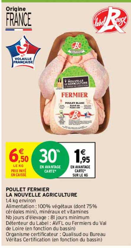 poulet fermier la nouvelle agriculture