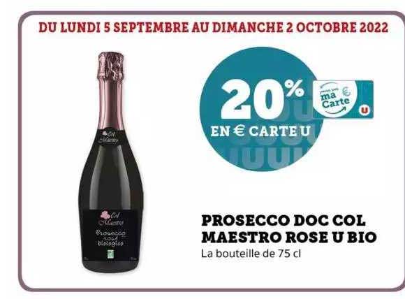 prosecco doc col maestro rosé u bio