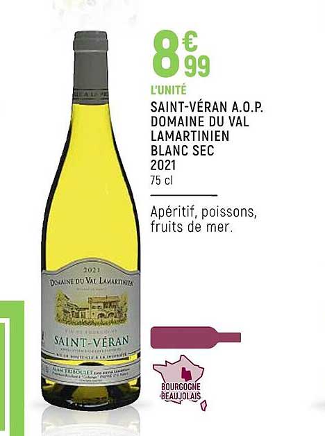 saint-véran a.o.p. domaine du val lamartinien blanc sec 2021