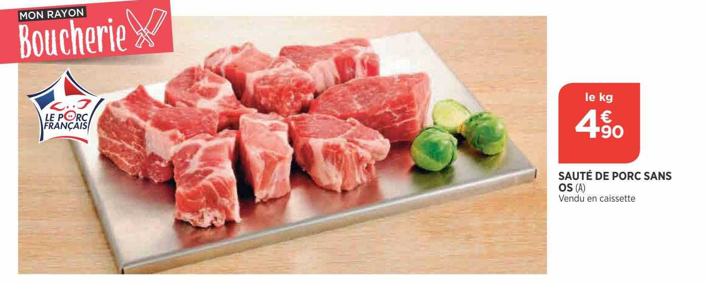 Sauté De Porc Sans Os