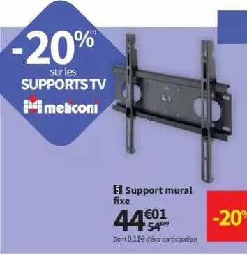Support Mural Fixe Meliconi