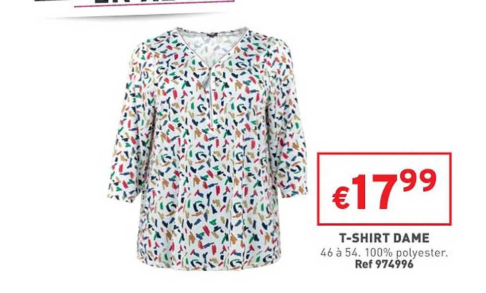 t-shirt dame