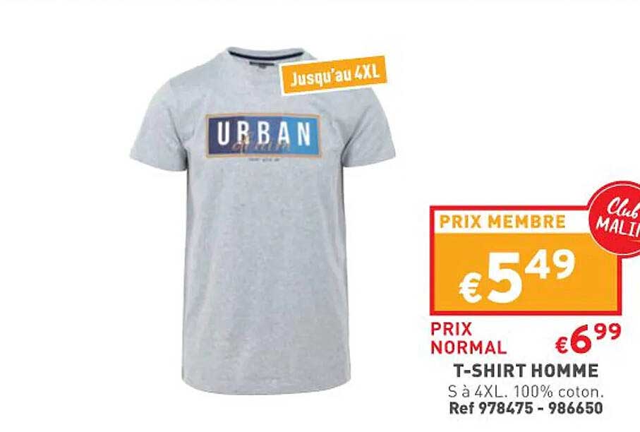 t-shirt homme