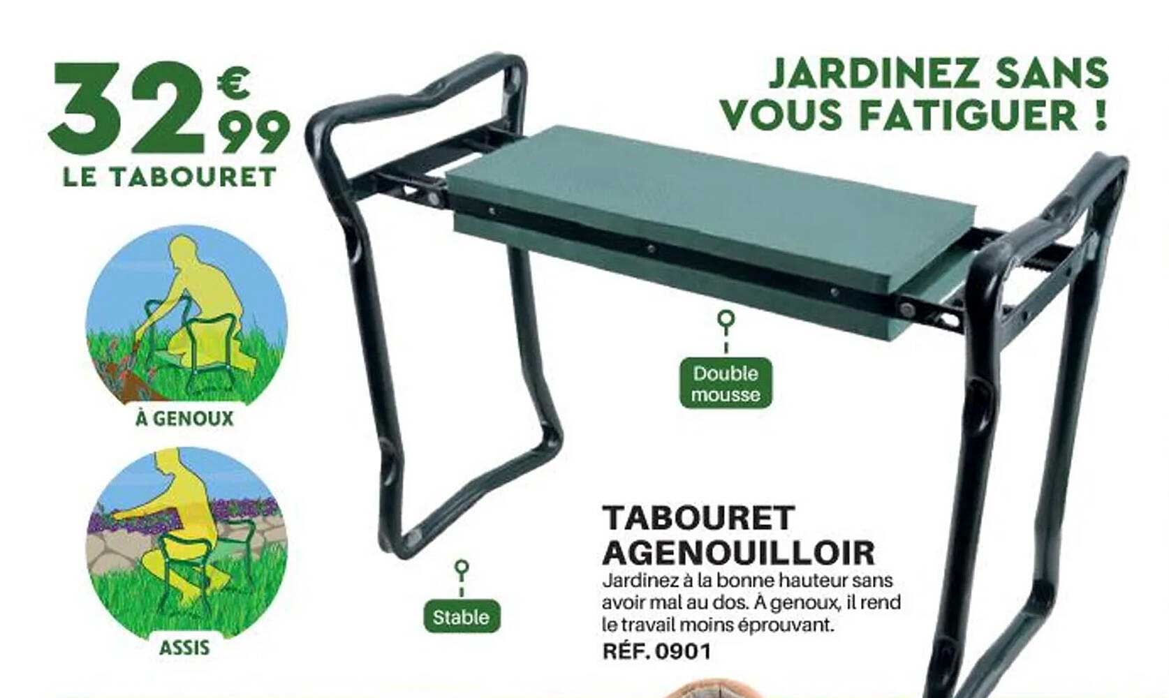 tabouret agenouilloir