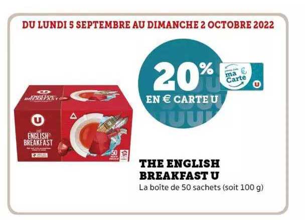 thé english breakfast u