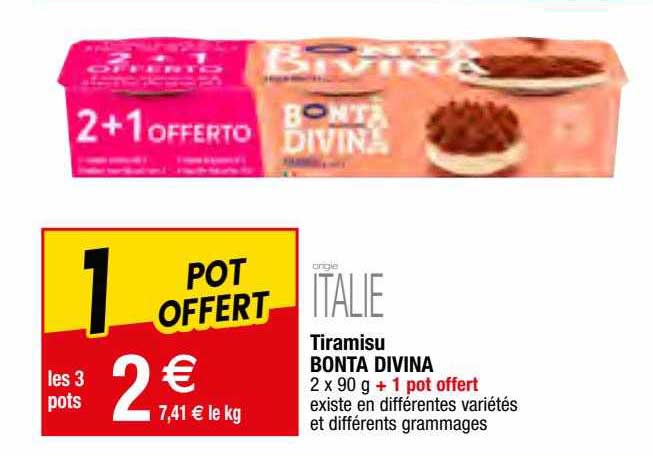 tiramisu bonta divina