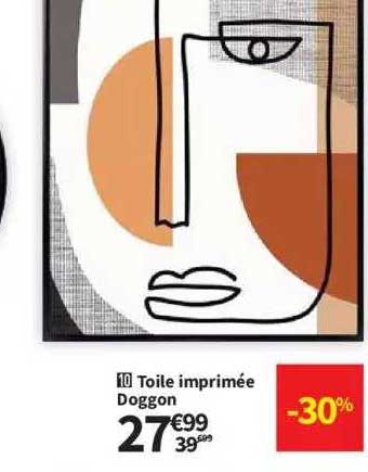 Toile Imprimée Doggon