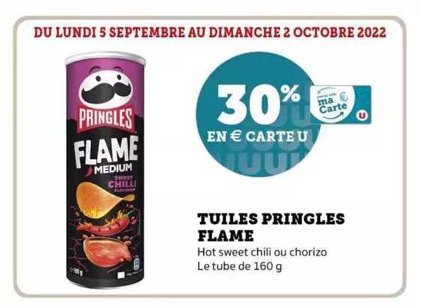 Tuiles Pringles Flame