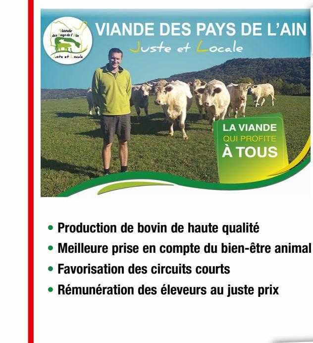 viande des pays de l'ain