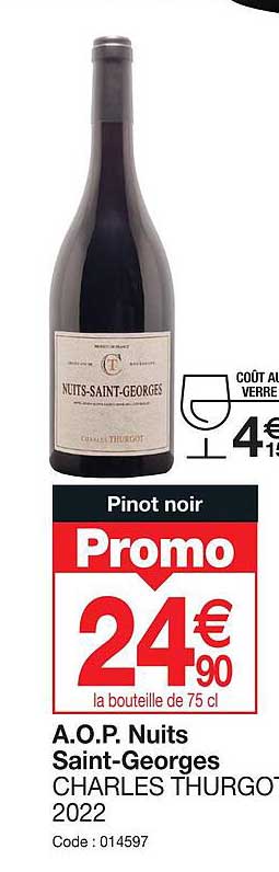 a.o.p. nuits saint-georges charles thurgo 2022